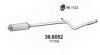 PEUGE 1717AZ Middle Silencer